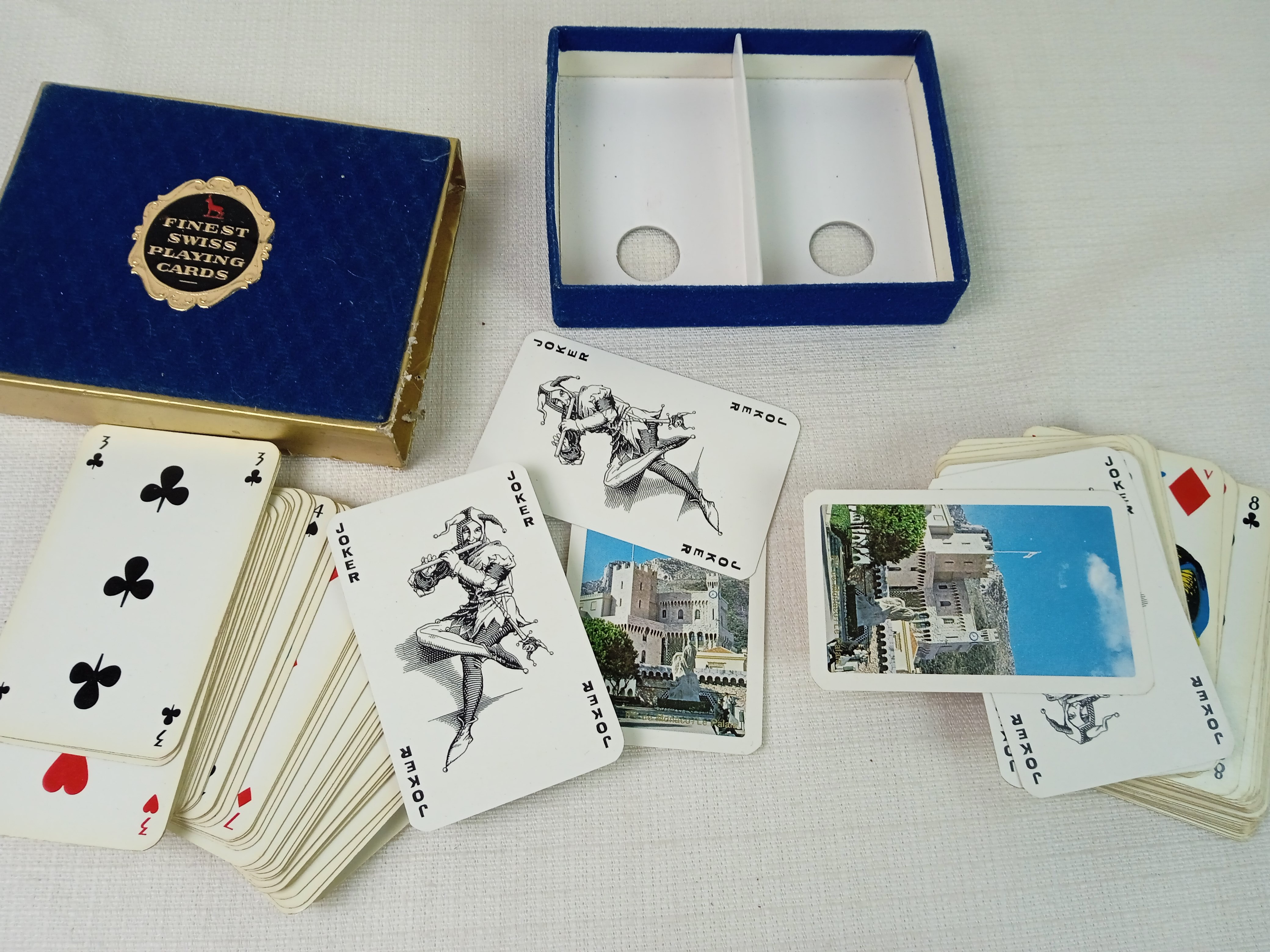 Lot de 3 jeux de cartes : Bridge, Bataille/Belote, Tarot - Bon état - Photo 4